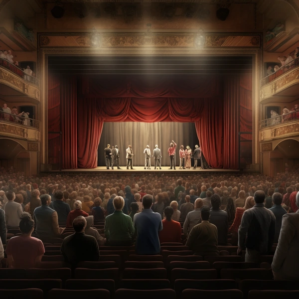 El teatro exige el uso la expresión corporal