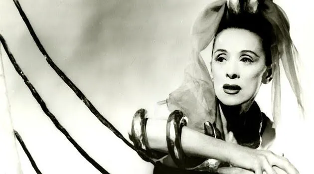 La bailarina Martha Graham