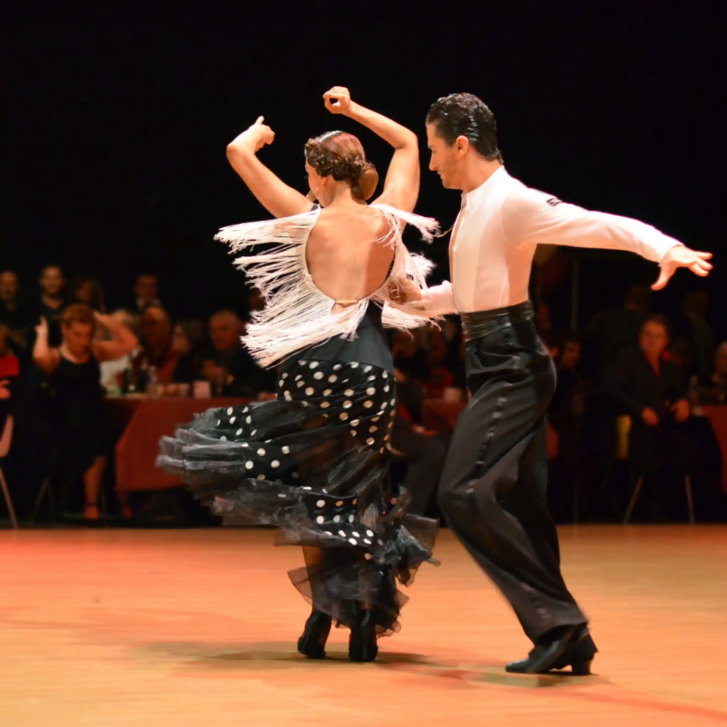 Bailes de salon en competencia