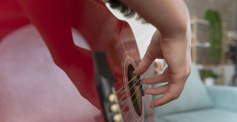 Contratiempo en guitarra, otro de los elementos del ritmo