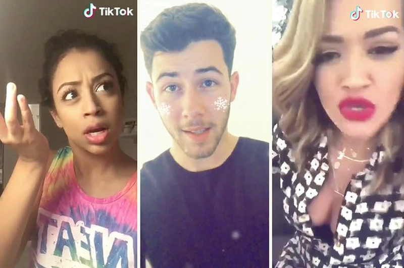 Celebrities en Tik Tok