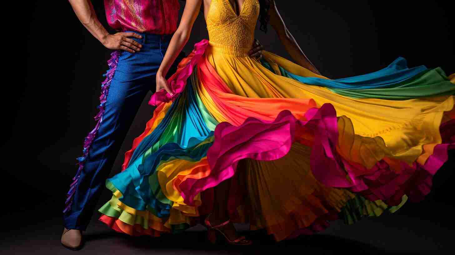 vestimenta para baile salsa