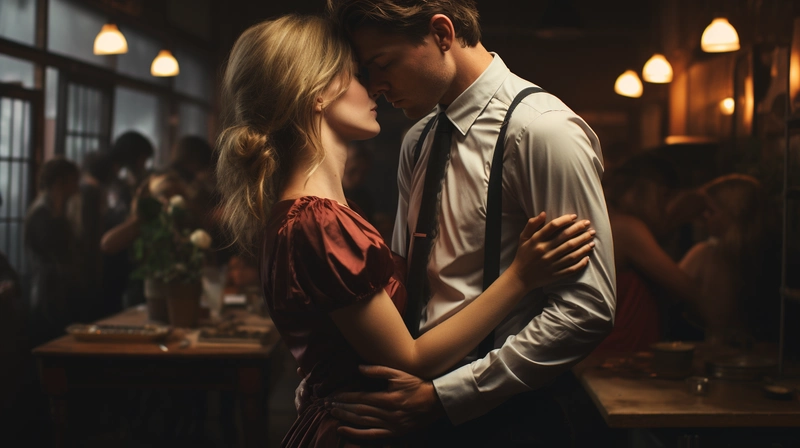 Pareja bailando SLow Dance