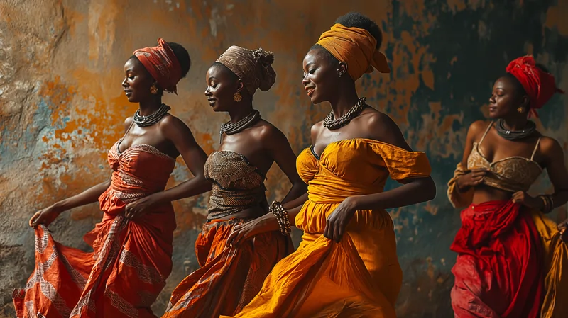 Mujeres y danza africana