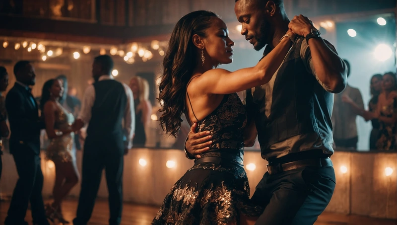 Dancing kizomba